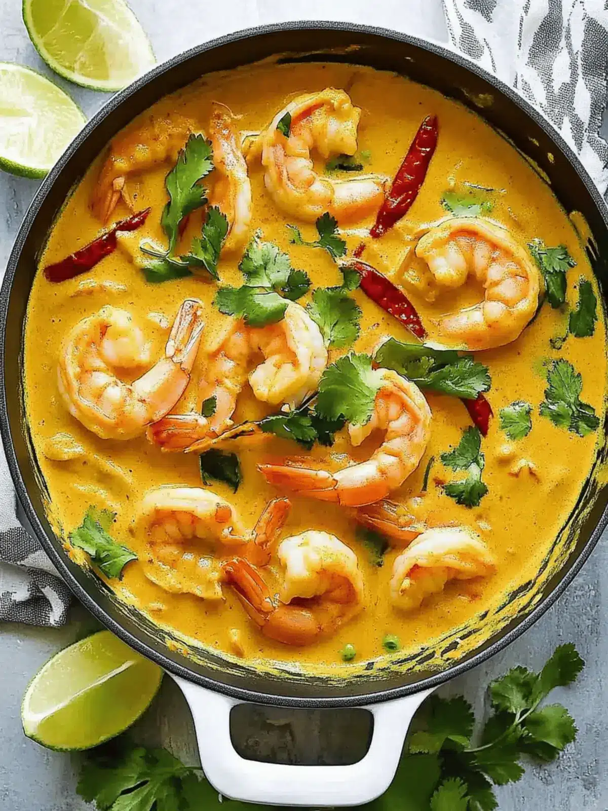 Thai Coconut Curry With Shrimp