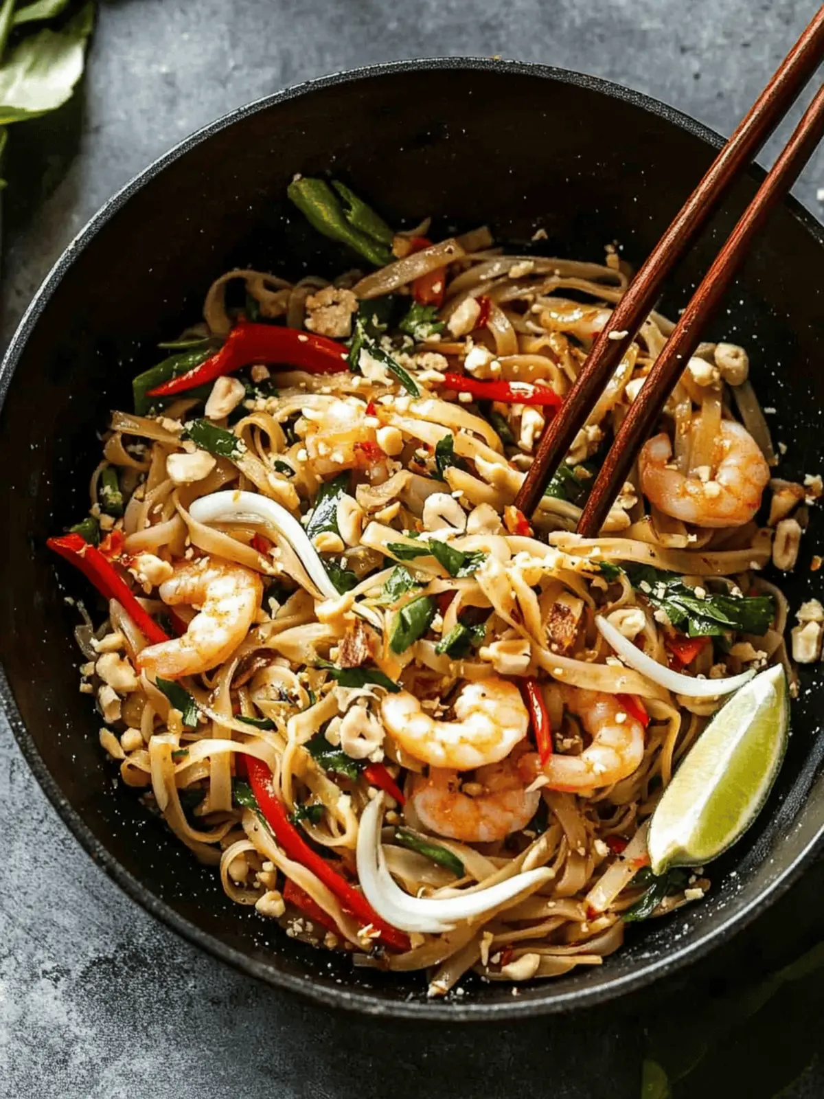 Delicious Pad Thai: A Quick Homemade Twist on Takeout 2 Pad Thai