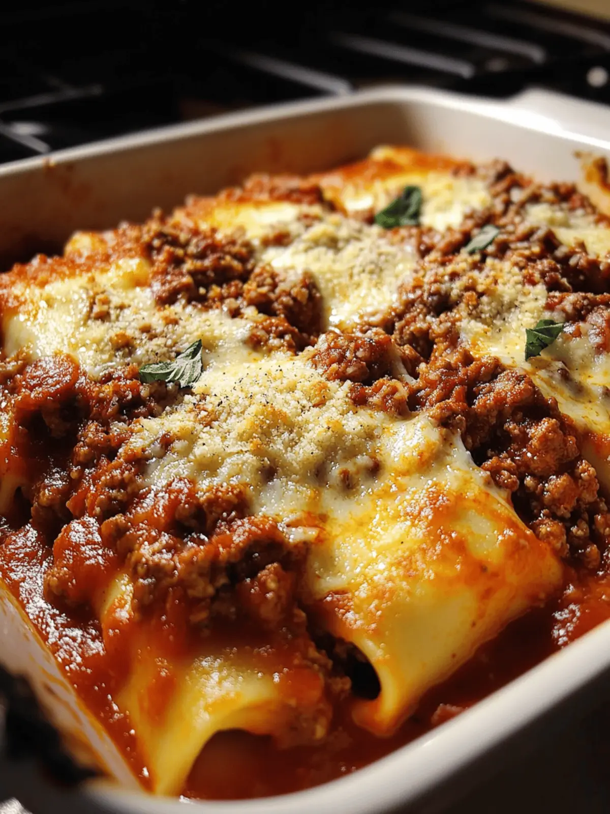 Savory Stuffed Manicotti with Hearty Meat Sauce Magic 4 Stuffed Manicotti Meat Sauce