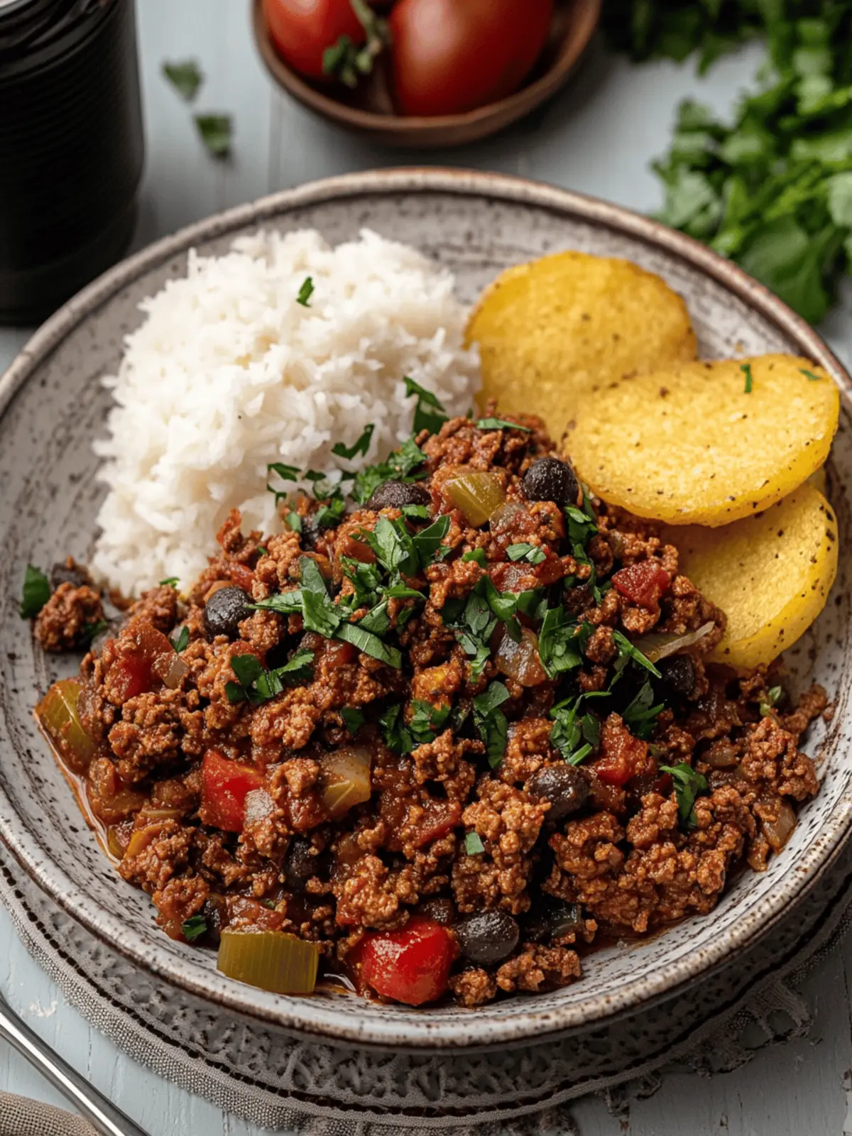 Cuban Beef Picadillo