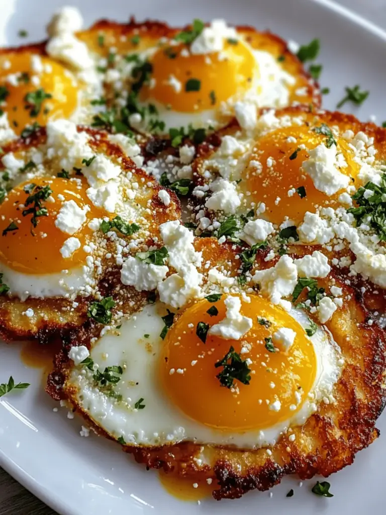 Crispy Feta Fried Eggs