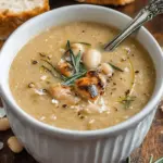 Creamy Rosemary Roasted Garlic Bean Soup for Cozy Nights 2 Rosemary Roasted Garlic Bean Soup