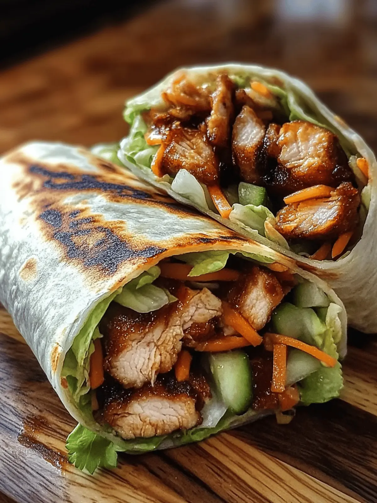 Teriyaki Chicken Wrap Recipe