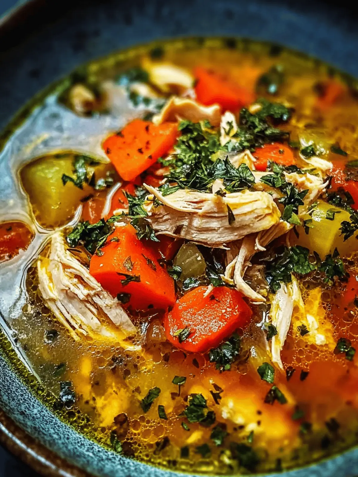 Mediterranean Chicken Soup