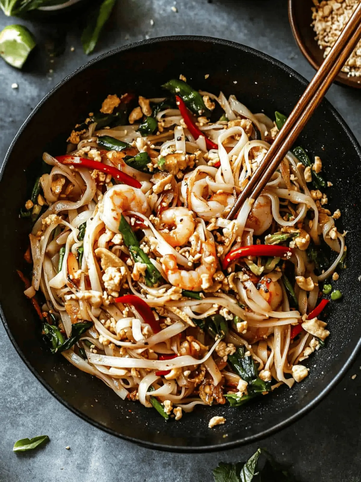 Delicious Pad Thai: A Quick Homemade Twist on Takeout 5 Pad Thai