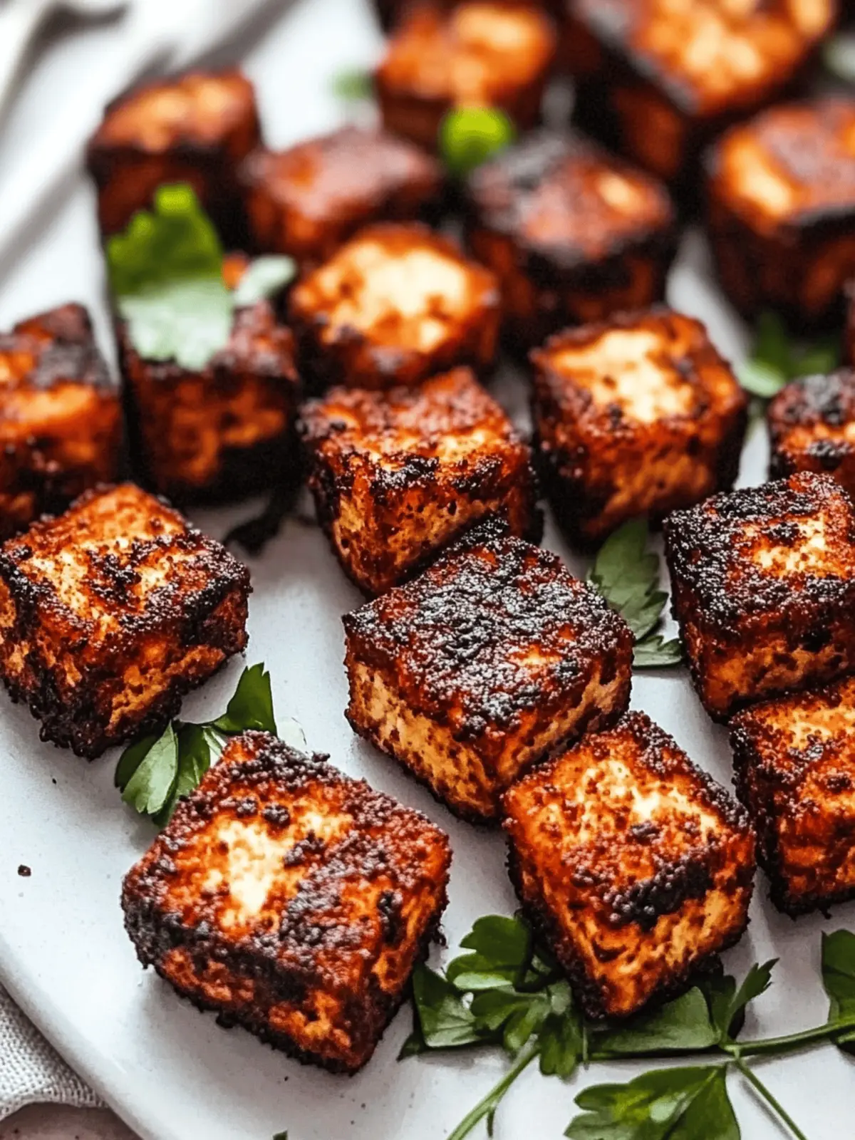 Crispy Cajun Tofu Bites