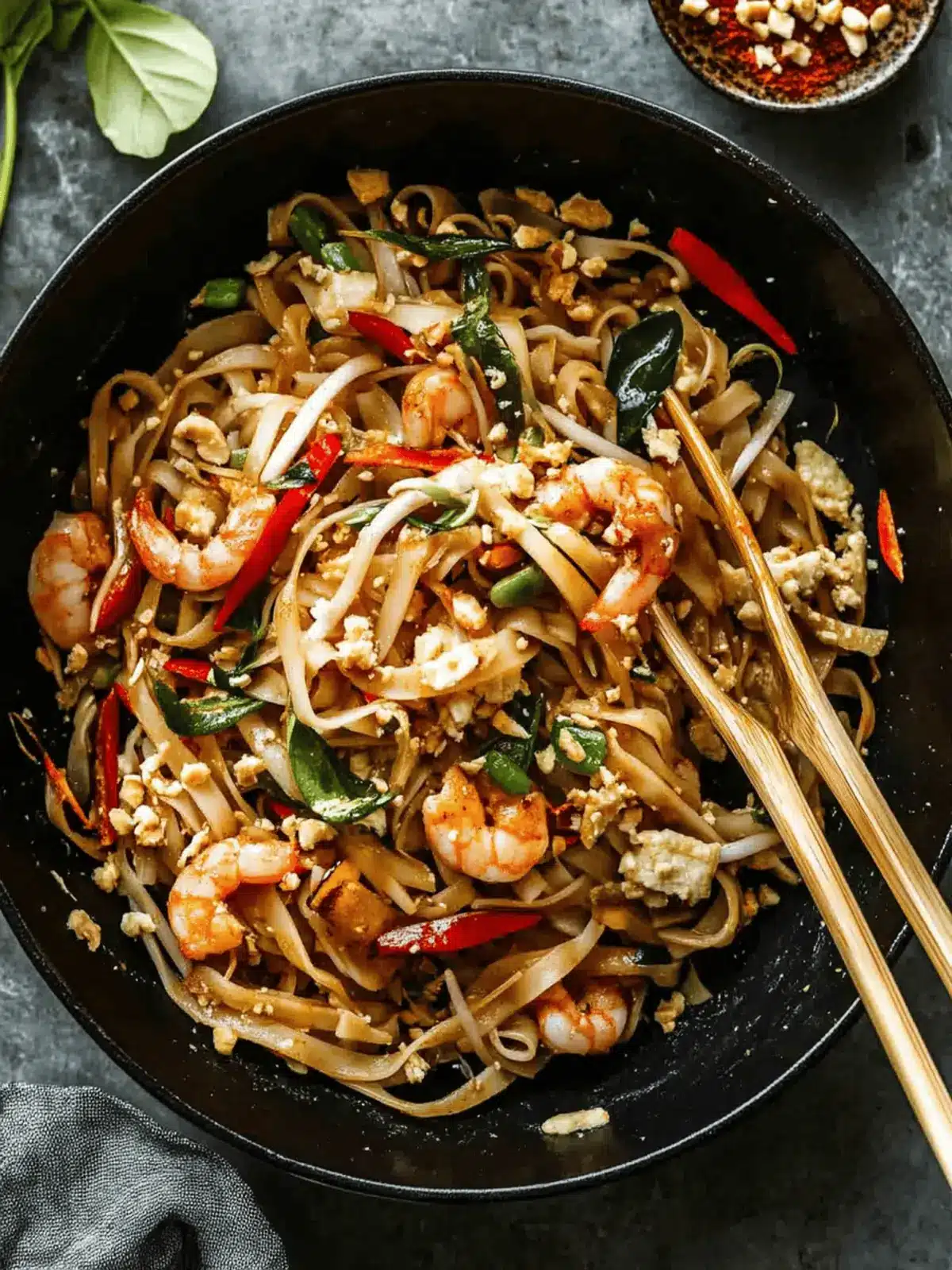 Delicious Pad Thai: A Quick Homemade Twist on Takeout 3 Pad Thai