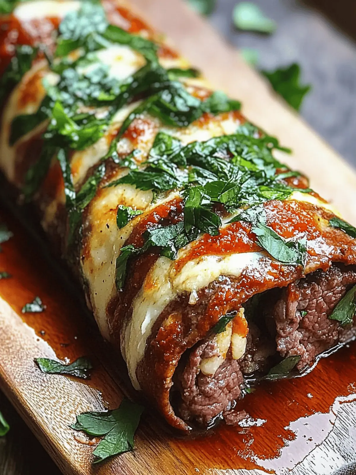 Melt in Yo Mouth Beef Braciole Flavorful Delight