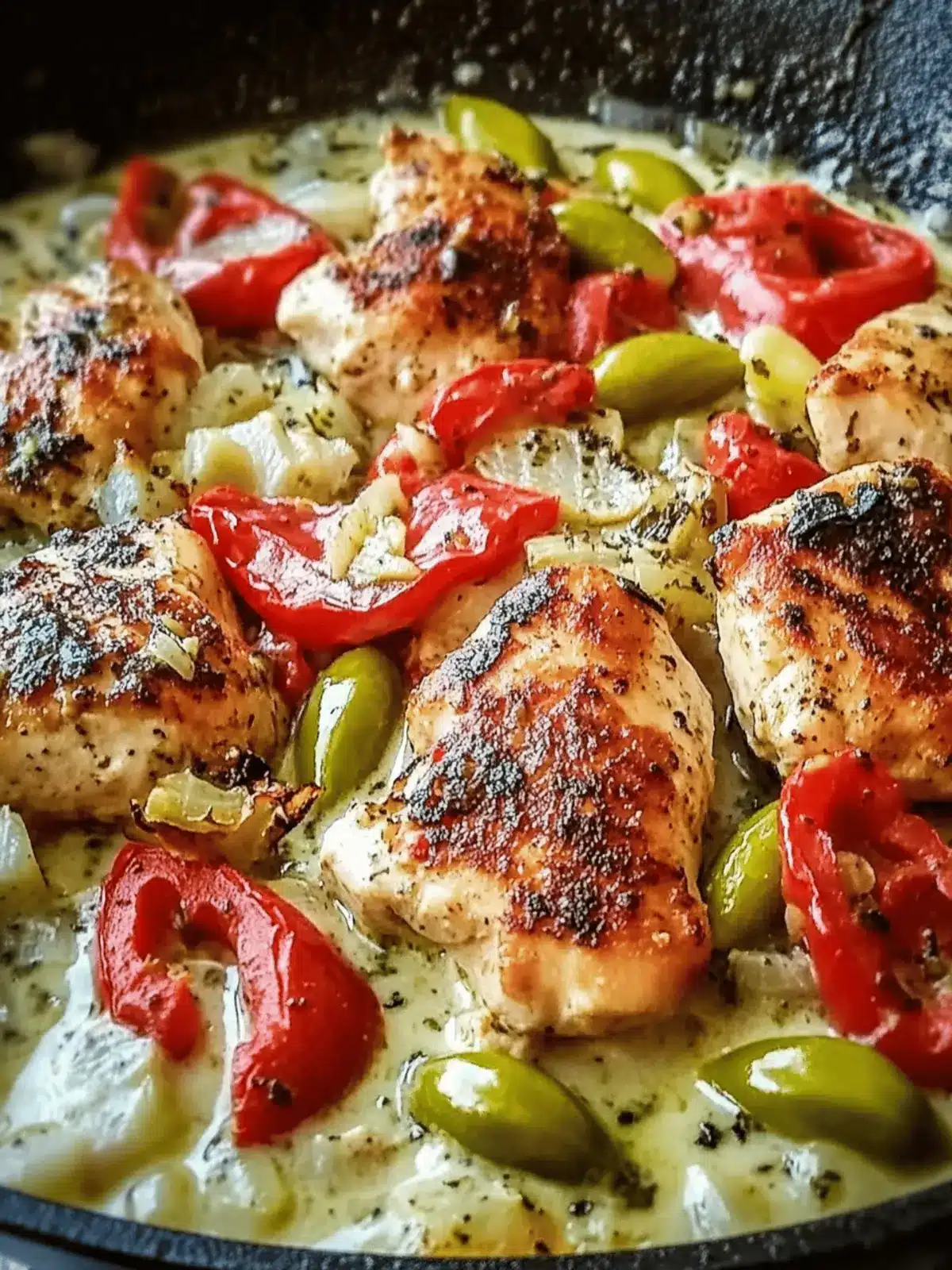 Flavorful Pepperoncini Chicken Skillet in Just 40 Minutes 2 Pepperoncini Chicken Skillet