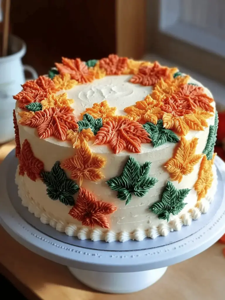 Thanksgiving Cake Ideas Decorating Easy
