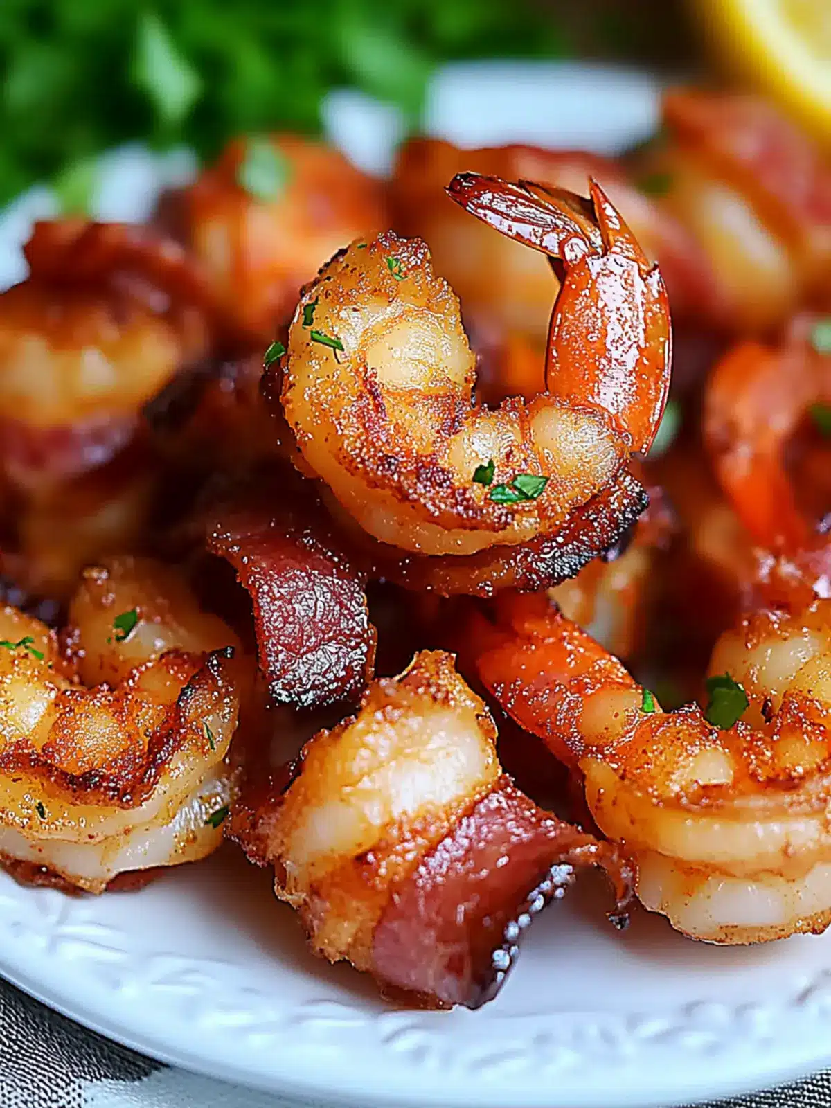 Bacon Wrapped Shrimp Made Easy in an Air Fryer