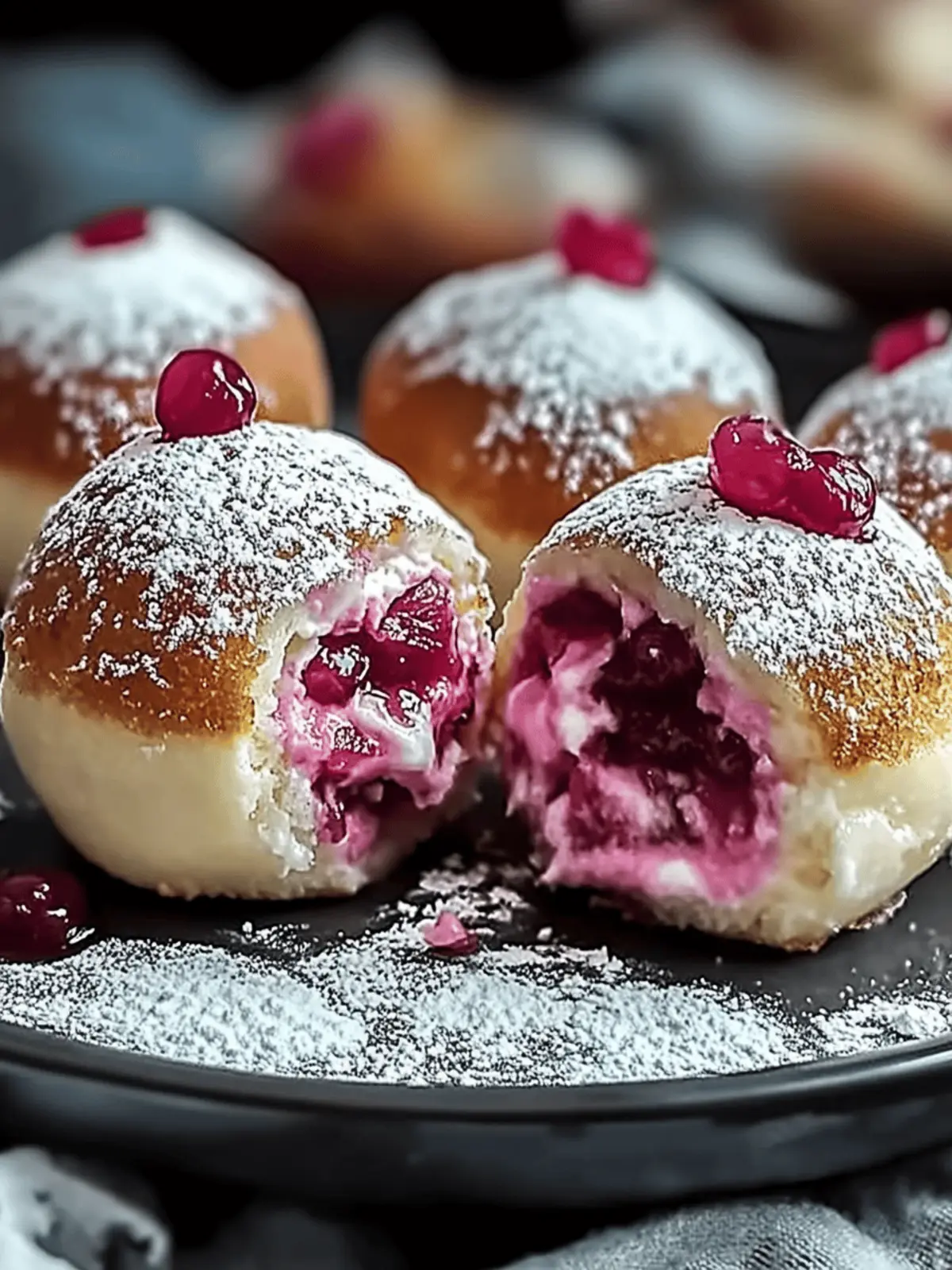 Rhubarb Cheesecake Bombs: A Sweet, Tangy Delight You’ll Love 2 Rhubarb Cheesecake Bombs