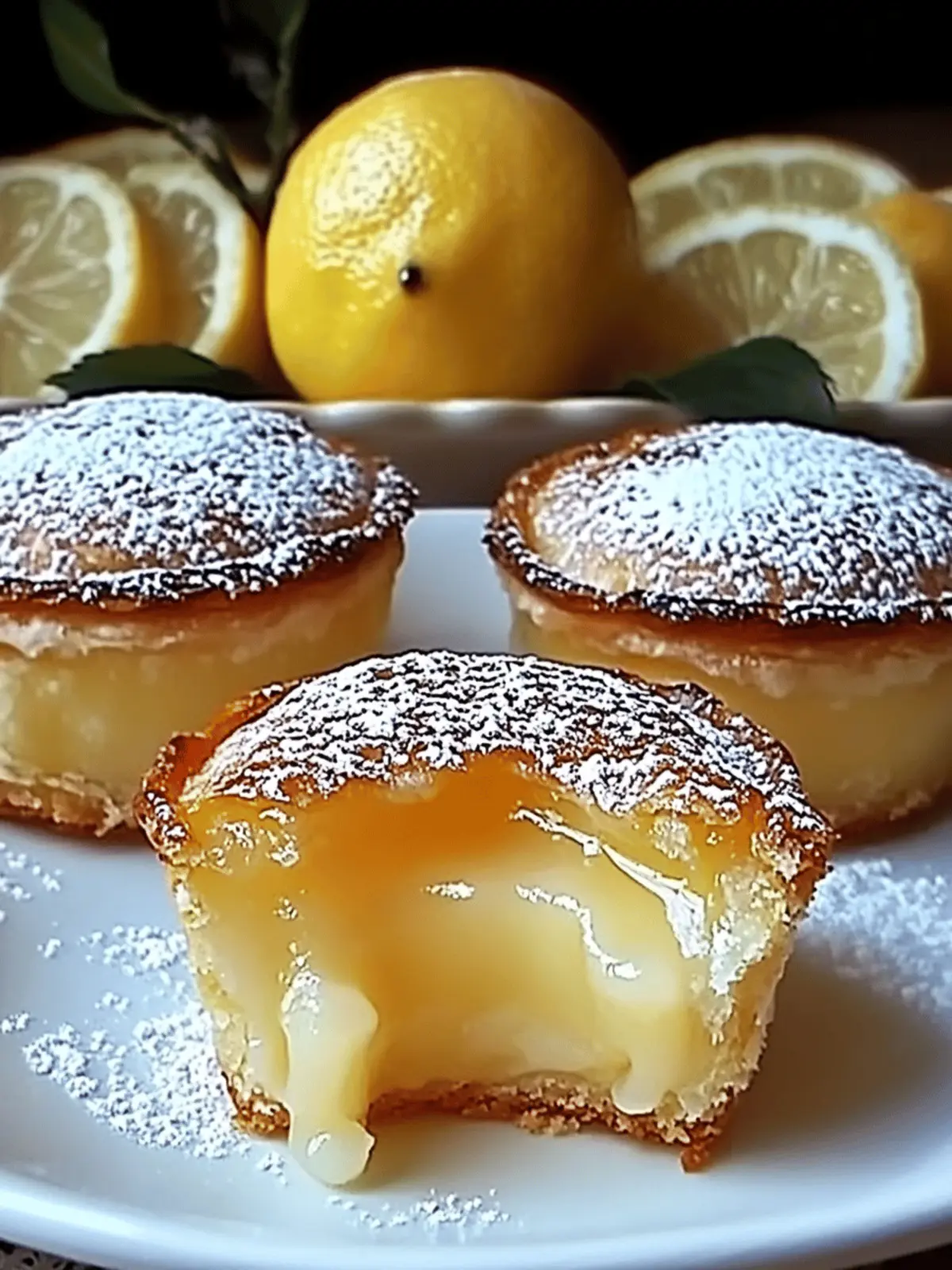 Delightful Baby Lemon Impossible Pies with Self-Forming Crust 5 Baby Lemon Impossible Pies