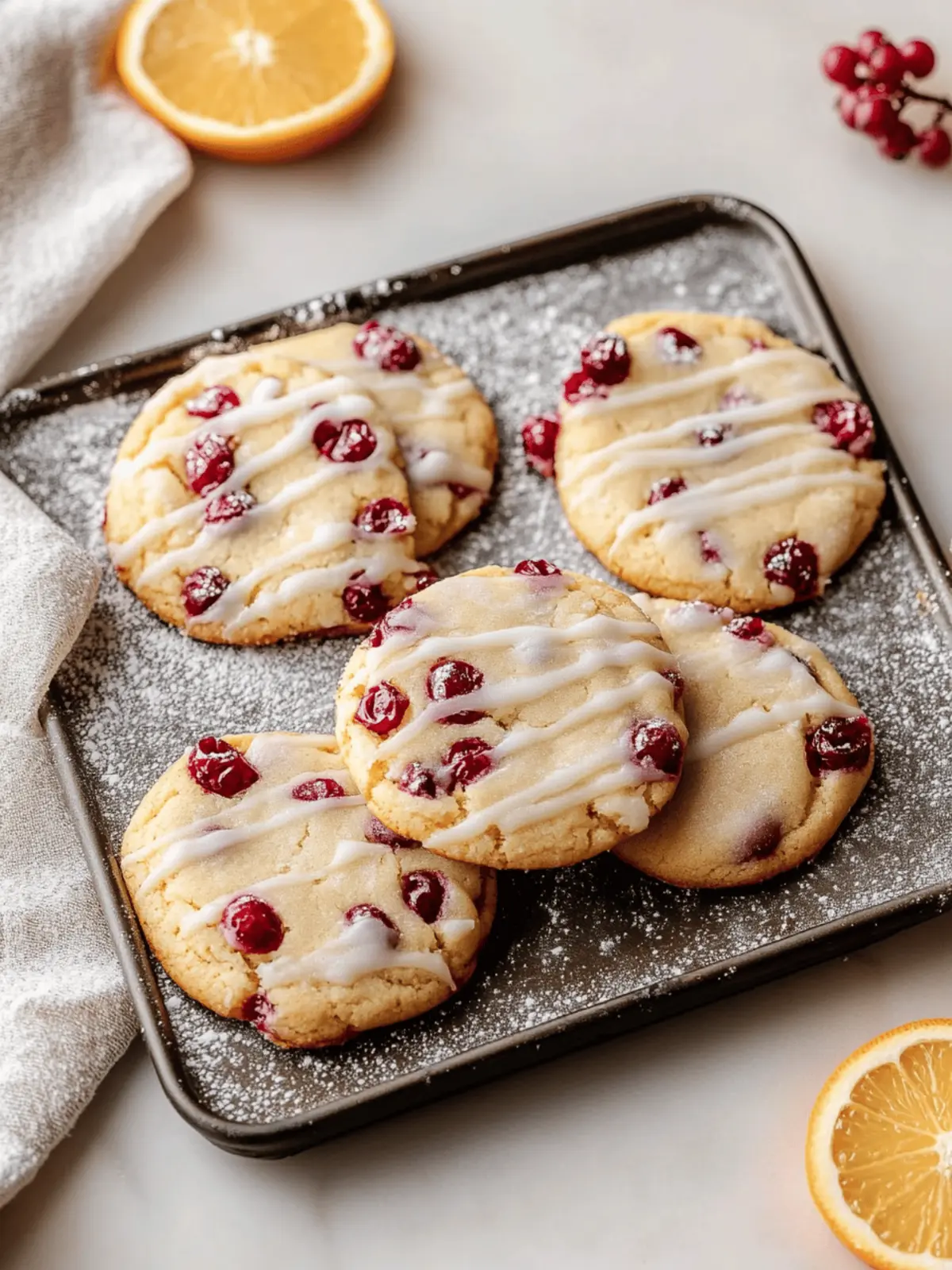 Christmas Cranberry Orange Cookies Recipe for Festive Joy 4 Christmas Cranberry Orange Cookies Recipe