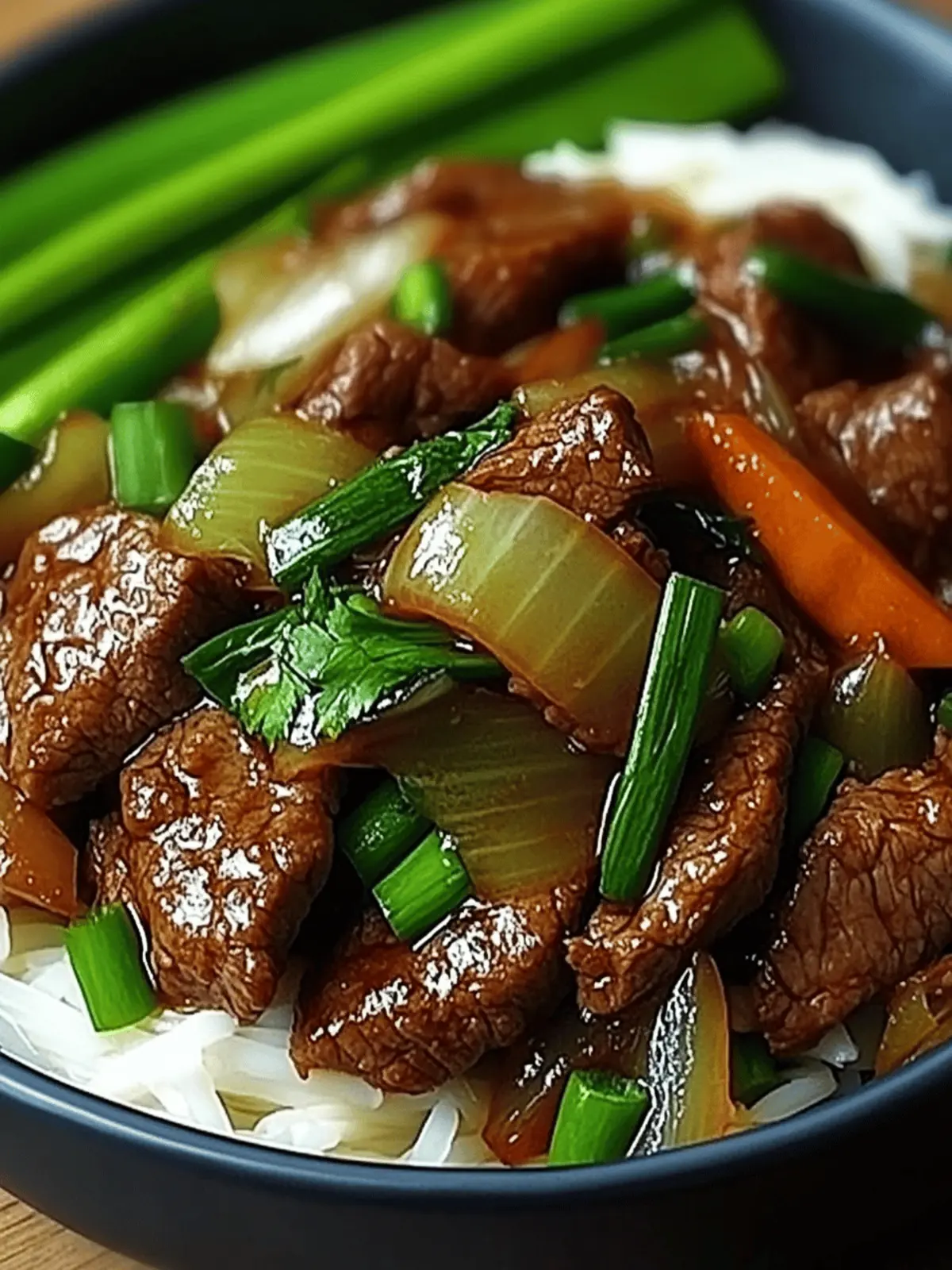 Chinese Beef and Onion Stir Fry