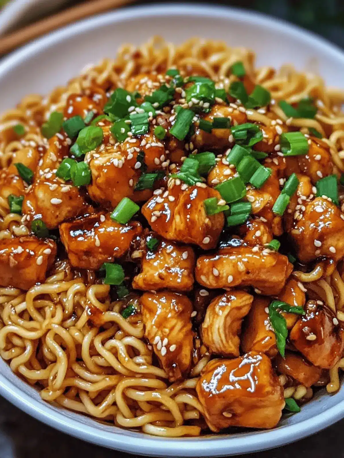 Sticky Garlic Chicken Noodles: Your New Weeknight Favorite 2 Sticky Garlic Chicken Noodles