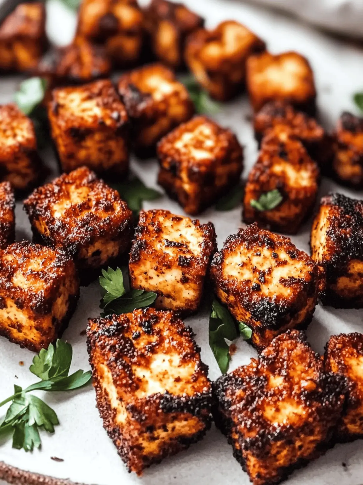 Crispy Cajun Tofu Bites