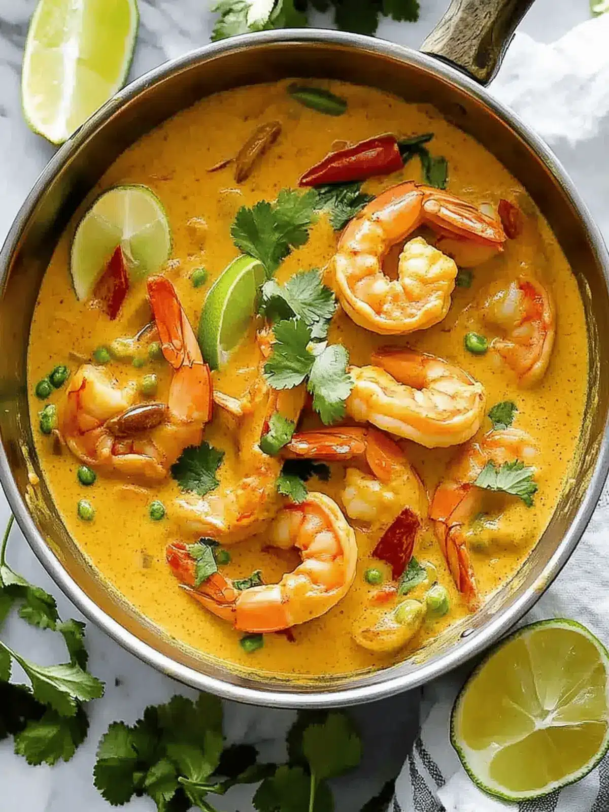 Thai Coconut Curry With Shrimp