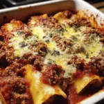 Savory Stuffed Manicotti with Hearty Meat Sauce Magic 7 Stuffed Manicotti Meat Sauce