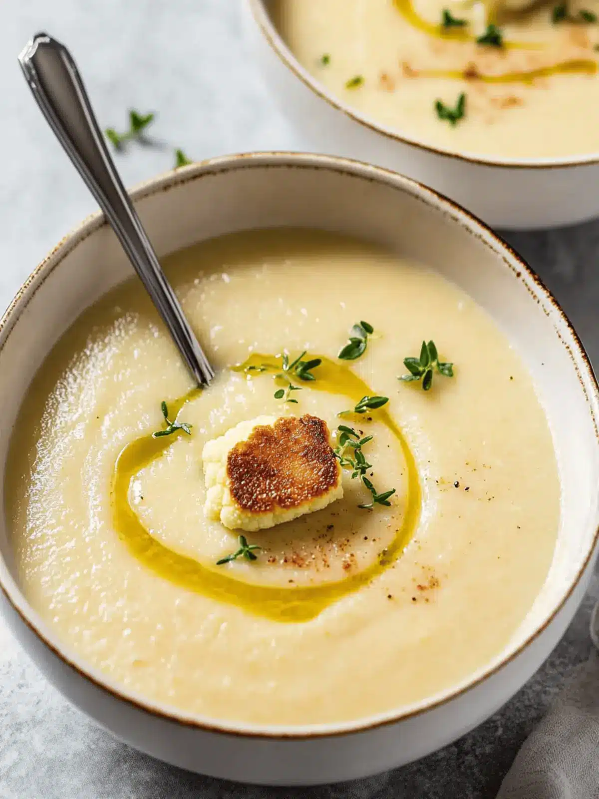Creamy Cauliflower Soup That'll Warm Your Soul in Minutes 5 Creamy Cauliflower Soup