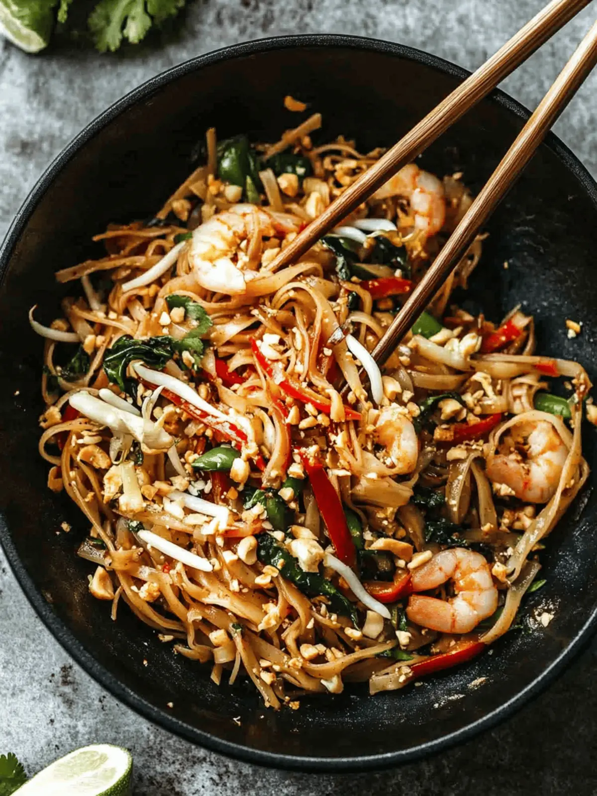Delicious Pad Thai: A Quick Homemade Twist on Takeout 4 Pad Thai