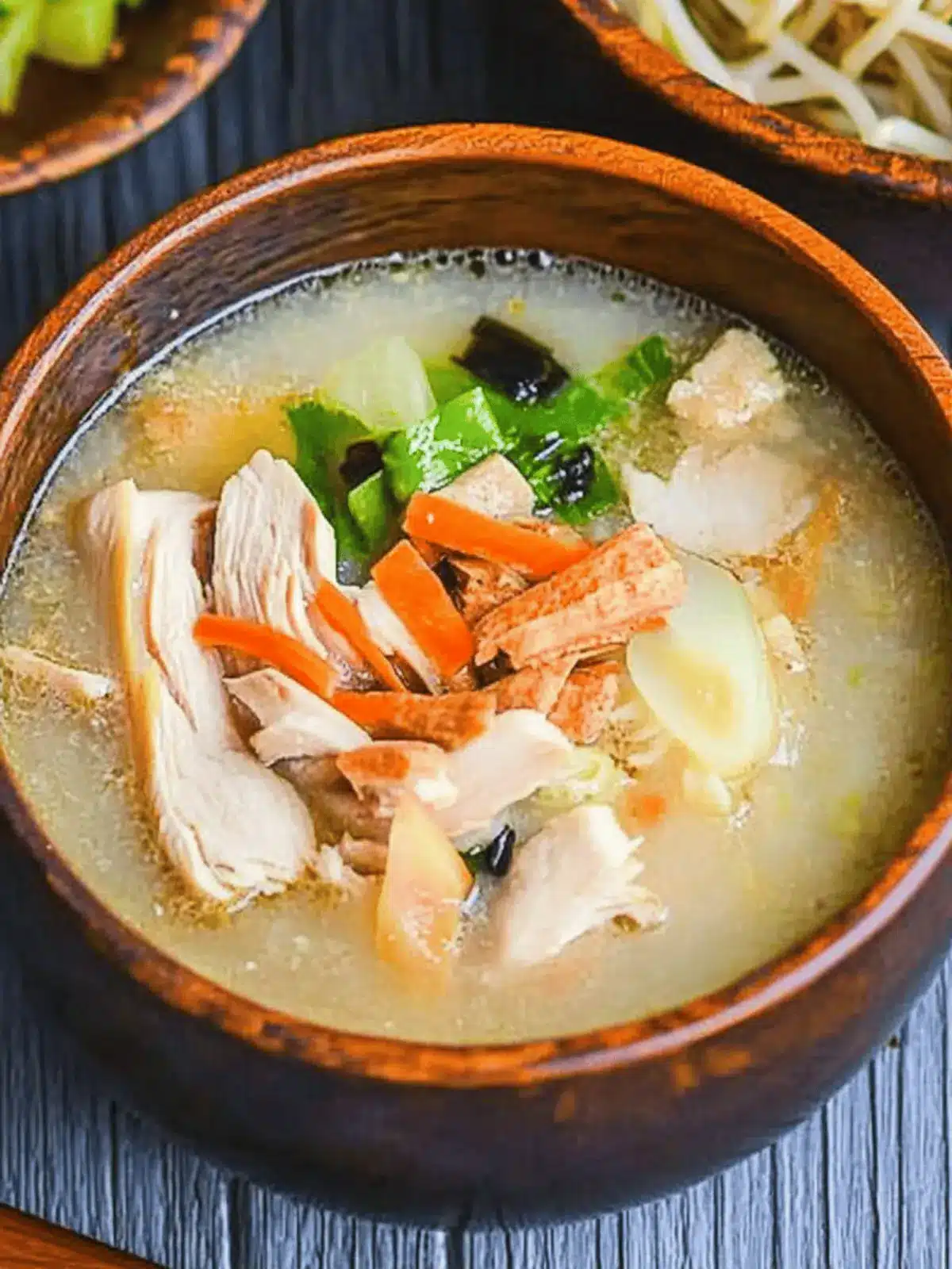 Chicken Miso Soup (Torijiru)
