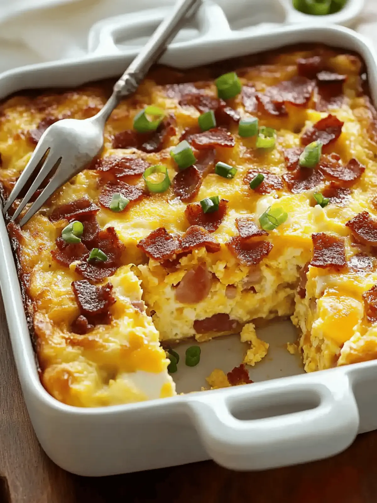 Tasty Hash Brown Egg Casserole