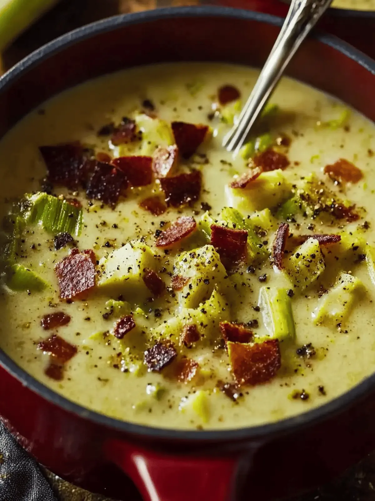 Creamy Leek and Mustard Soup for Cozy Nights In 4 Creamy Leek and Mustard Soup