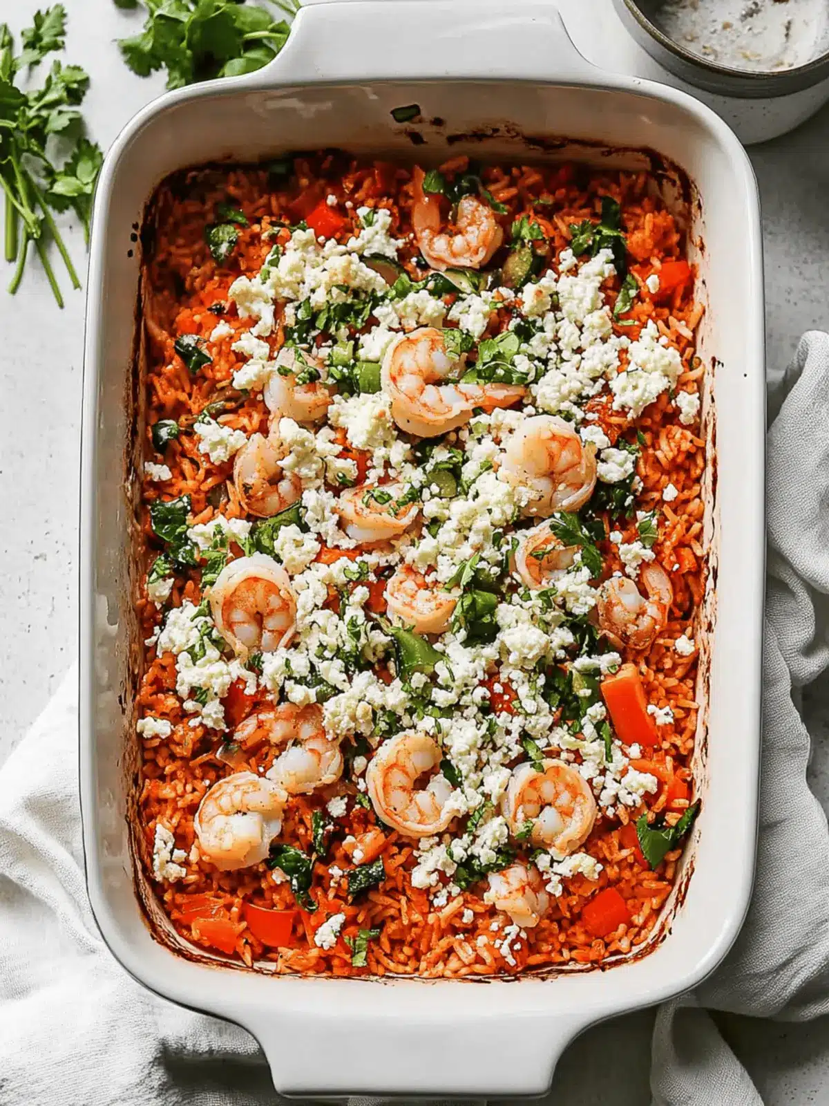 Shrimp Rice Casserole With Veggies for a Cozy Family Dinner 5 Shrimp Rice Casserole With Veggies