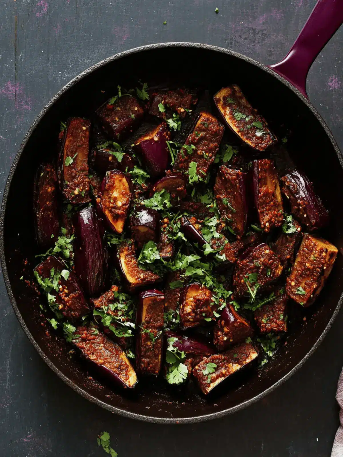 Crispy Malabar Eggplant with Spiced Coconut Sauce Delight 5 Malabar Eggplant