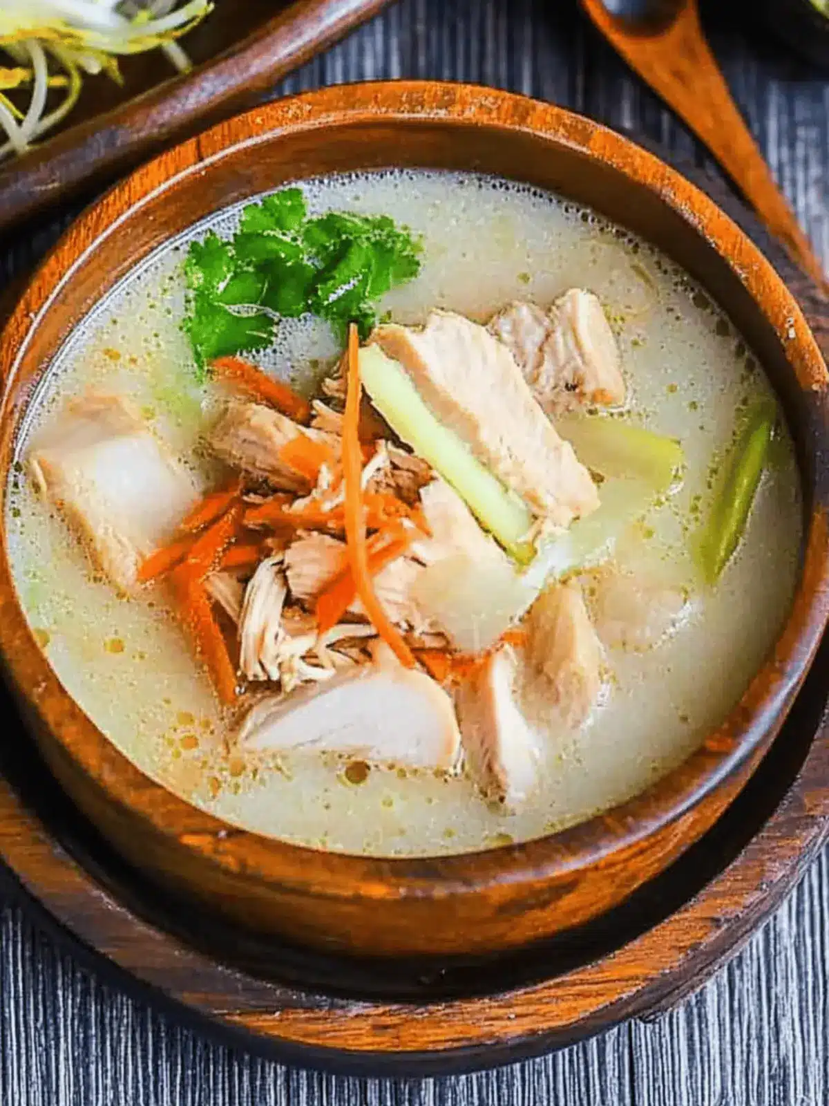 Chicken Miso Soup (Torijiru)