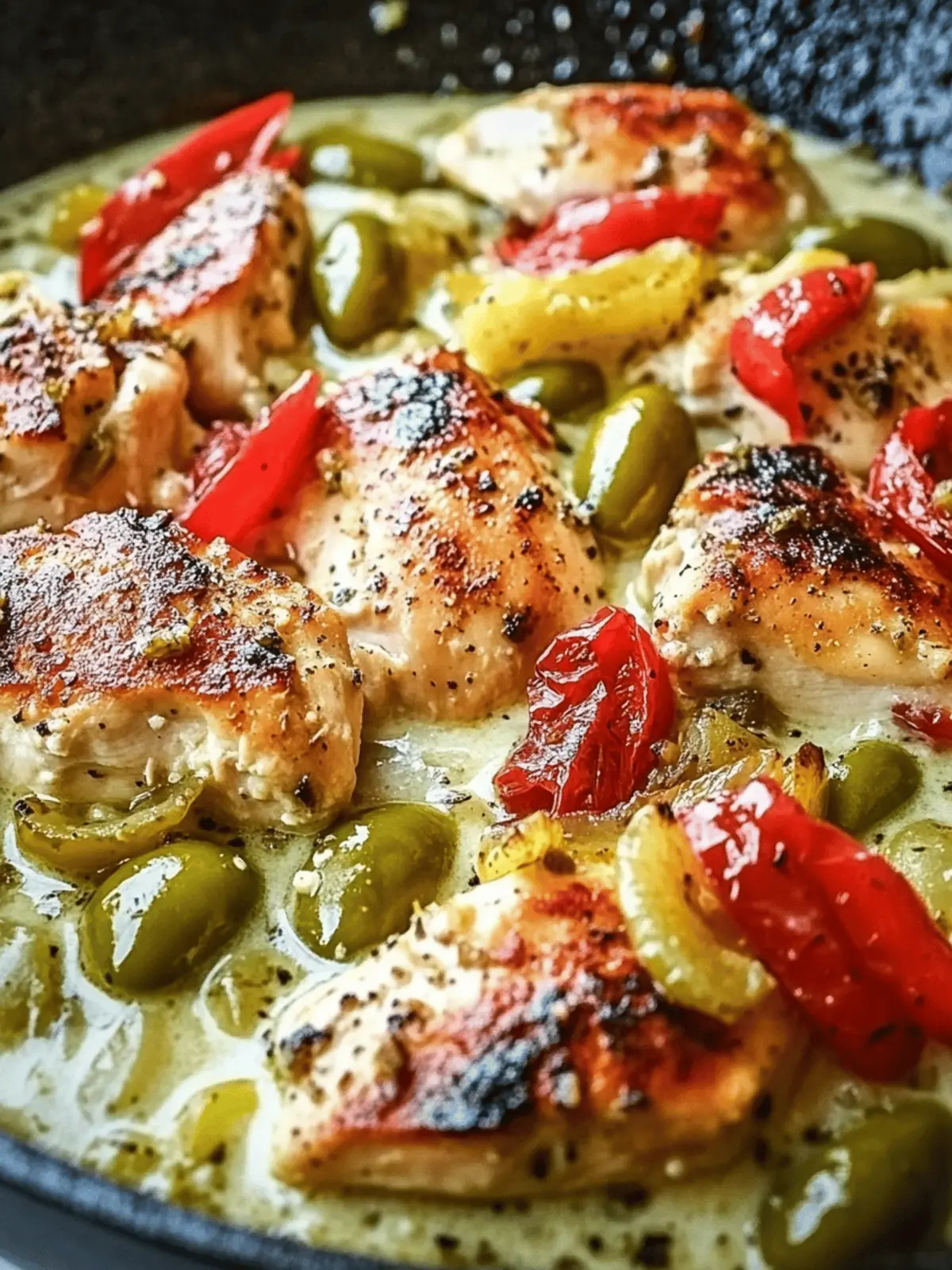 Flavorful Pepperoncini Chicken Skillet in Just 40 Minutes 4 Pepperoncini Chicken Skillet