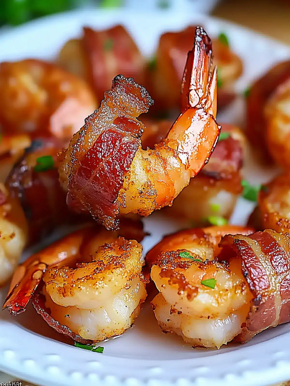 Bacon Wrapped Shrimp Made Easy in an Air Fryer