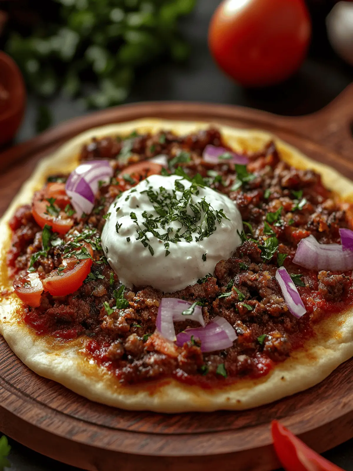 Savory Lahmacun Recipe for Crispy Homemade Joy 3 Lahmacun Recipe