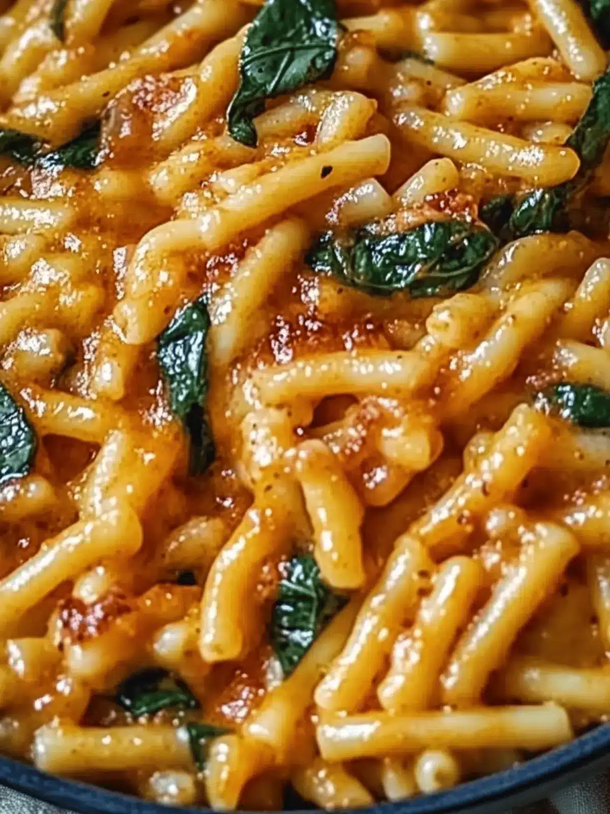 Creamy Basil & Calabrian Chili Cavatelli