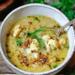 Roasted Cauliflower Soup