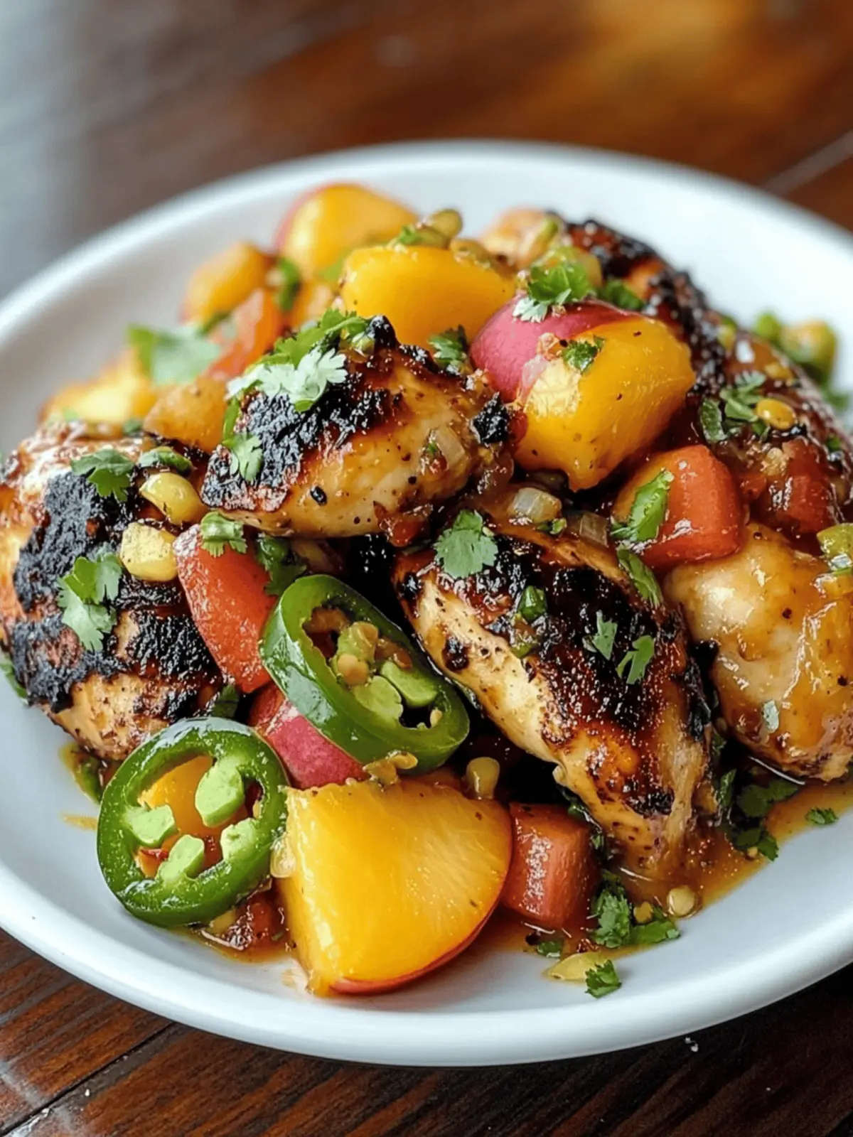 Jalapeno Peach Chicken Recipe: Sweet & Spicy Bliss at Home 3 Jalapeno Peach Chicken Recipe