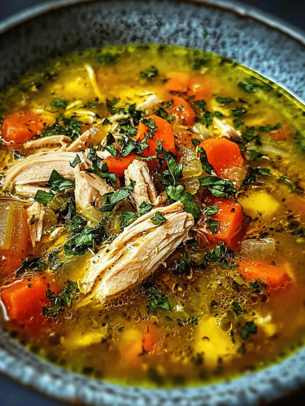 Mediterranean Chicken Soup
