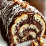 Amazing German Chocolate Cake Roll Recipe