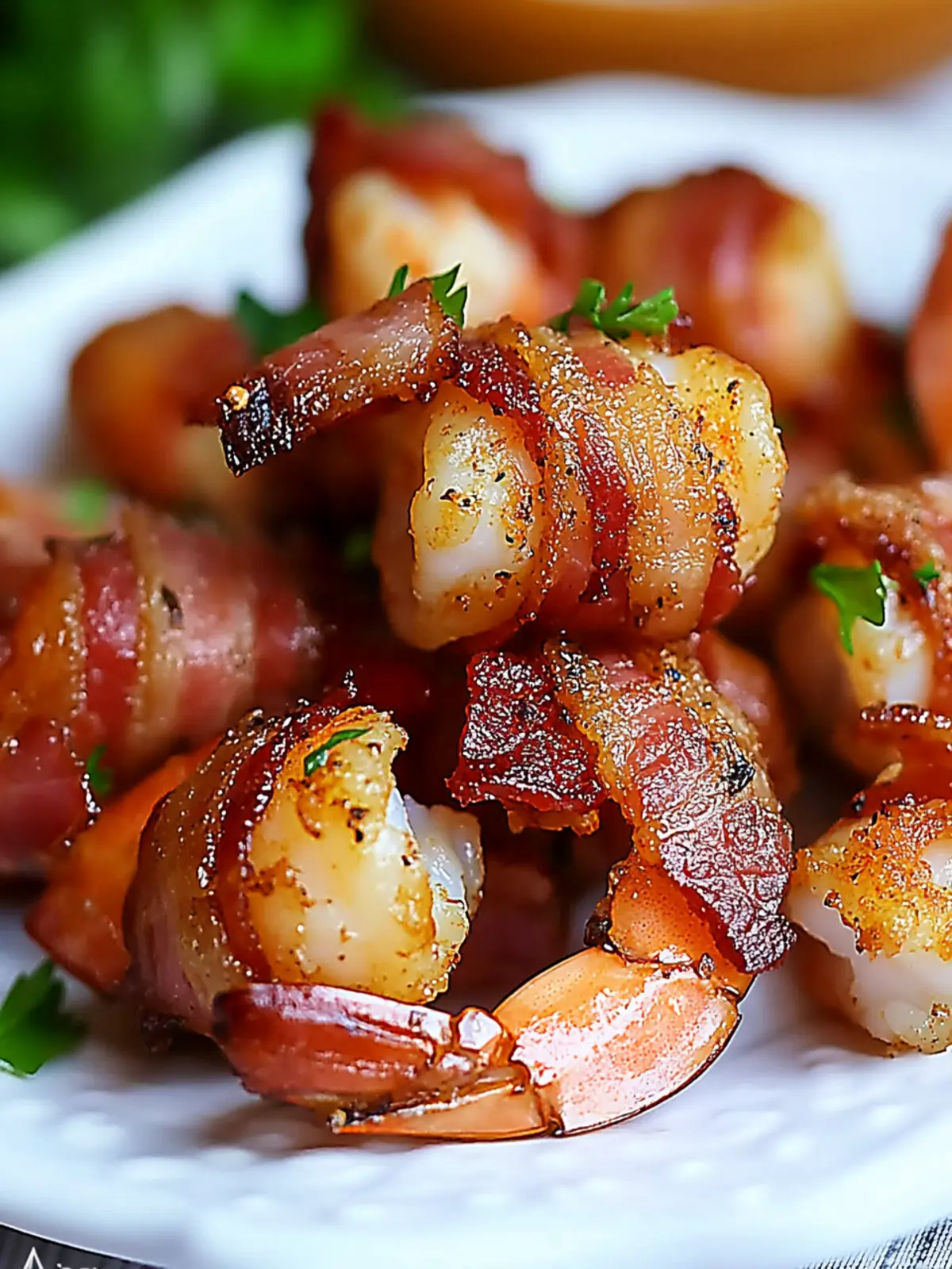 Bacon Wrapped Shrimp Made Easy in an Air Fryer