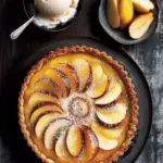 Irresistible Quince and Pear Tart with Sweet Cream Ice Cream 4 Quince and pear tart with sweet cream ice cream