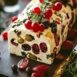 Delicious Festive Holiday Antipasto Cream Cheese Log Recipe 6 Festive Holiday Antipasto Cream Cheese Log