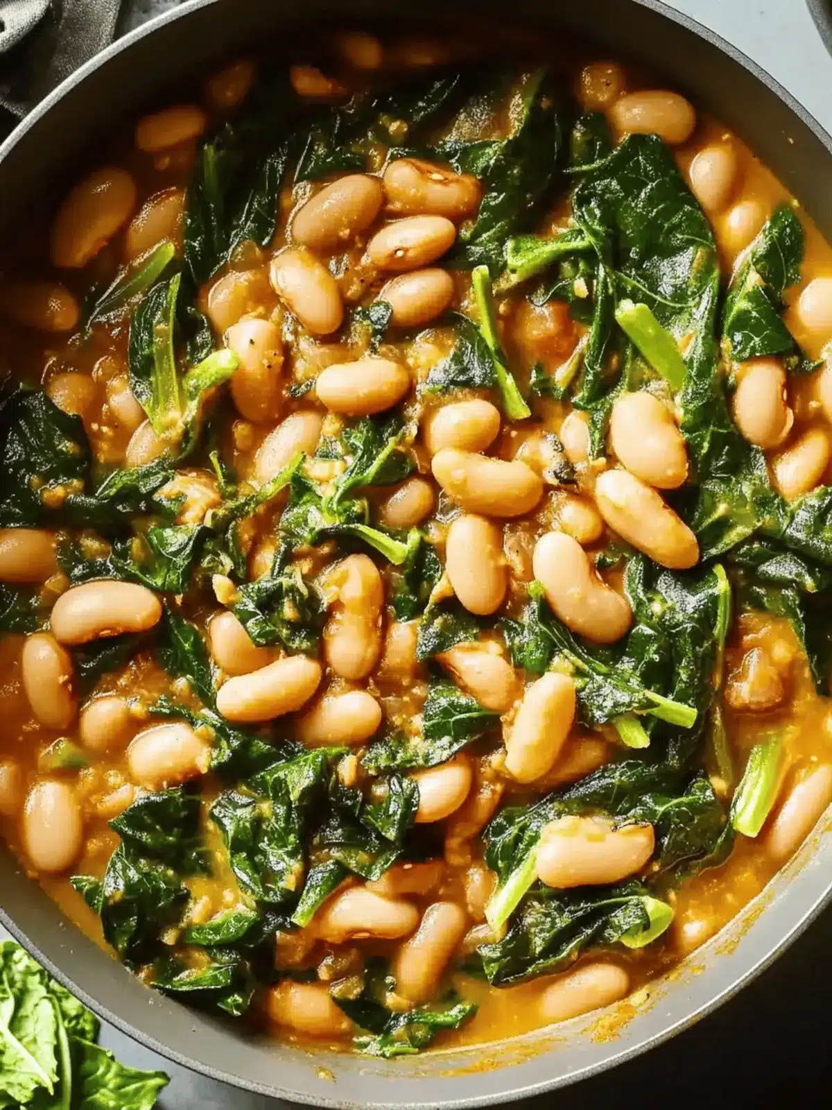 Mediterranean White Beans and Greens Recipe for a Flavor Boost 4 Mediterranean White Beans and Greens Recipe