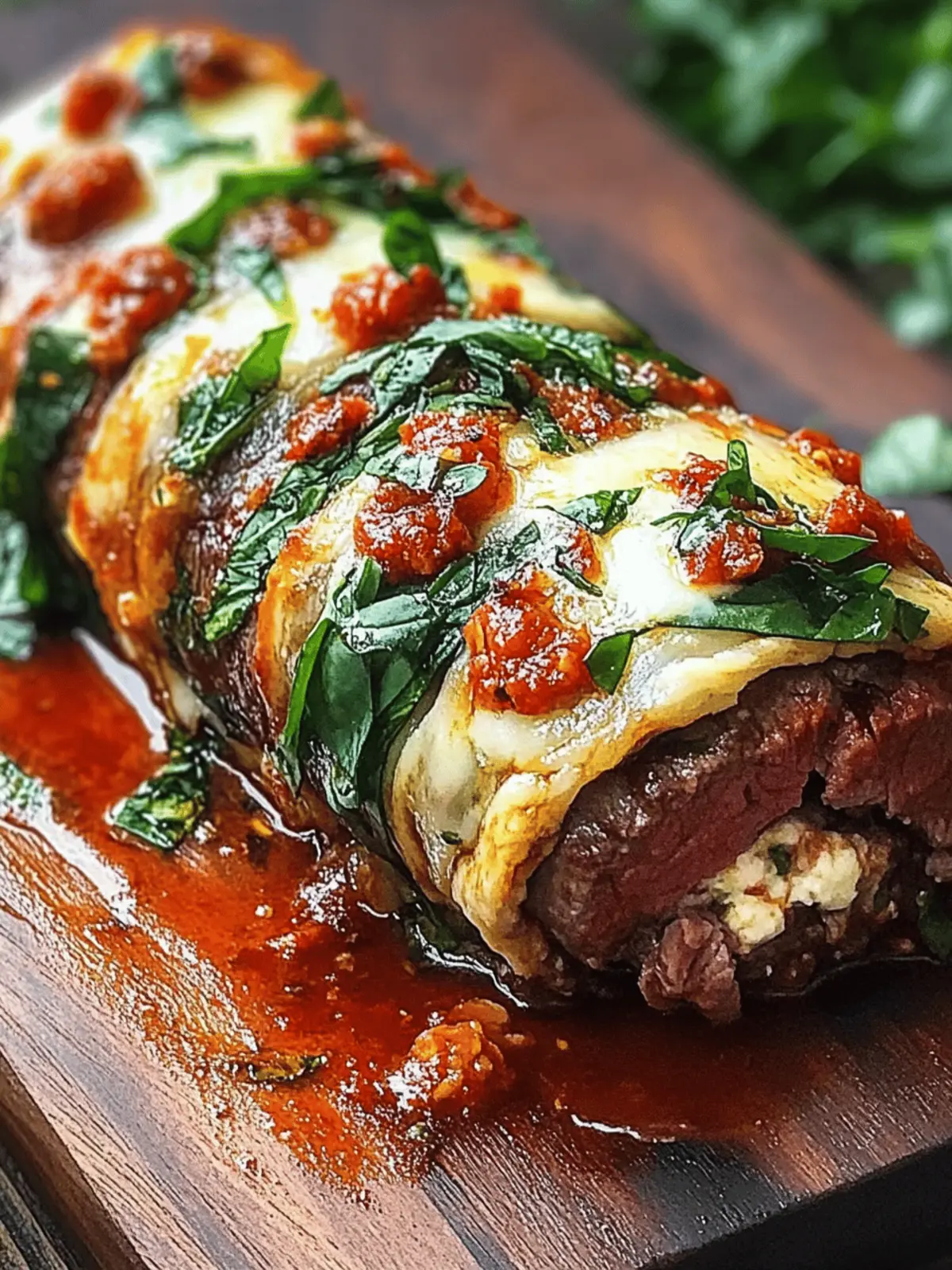 Melt in Yo Mouth Beef Braciole Flavorful Delight