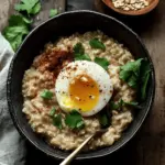 Savory Oatmeal with Miso, Cheese, and Egg for a Comforting Meal 6 Oatmeal with Miso, Cheese, and Egg