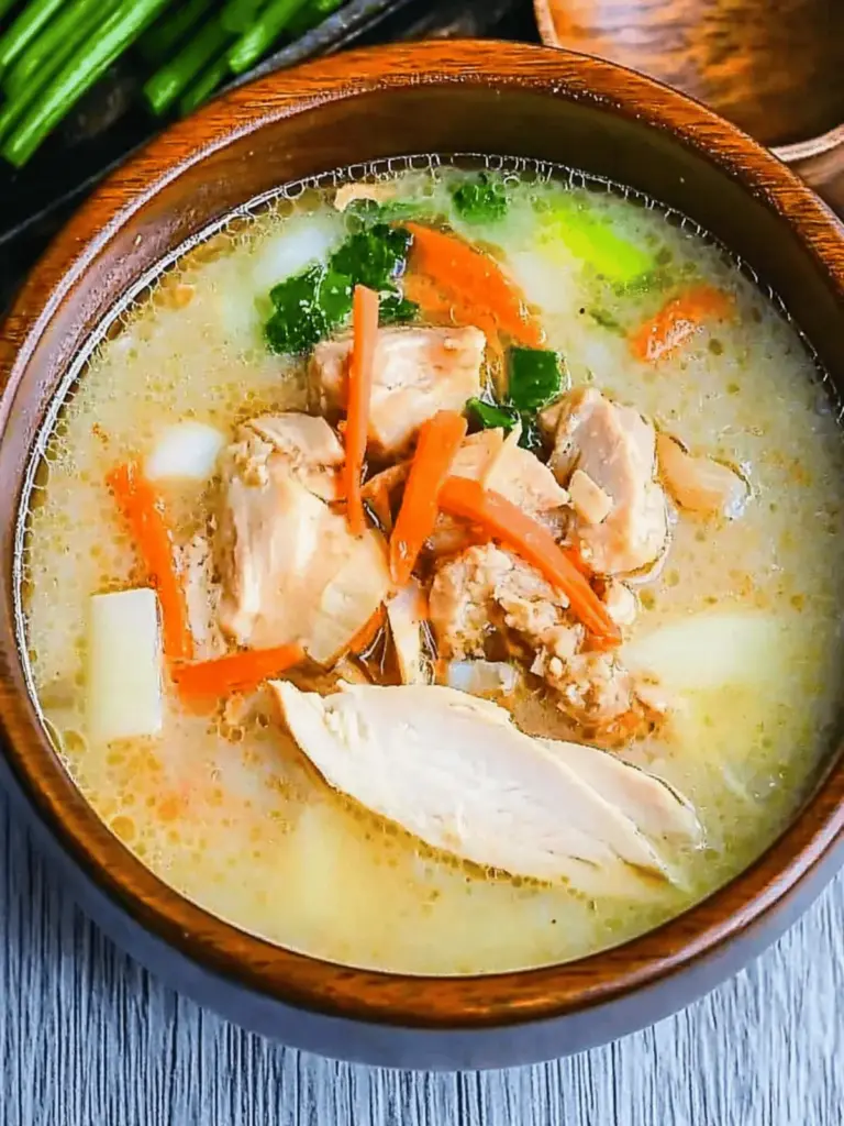 Chicken Miso Soup (Torijiru)