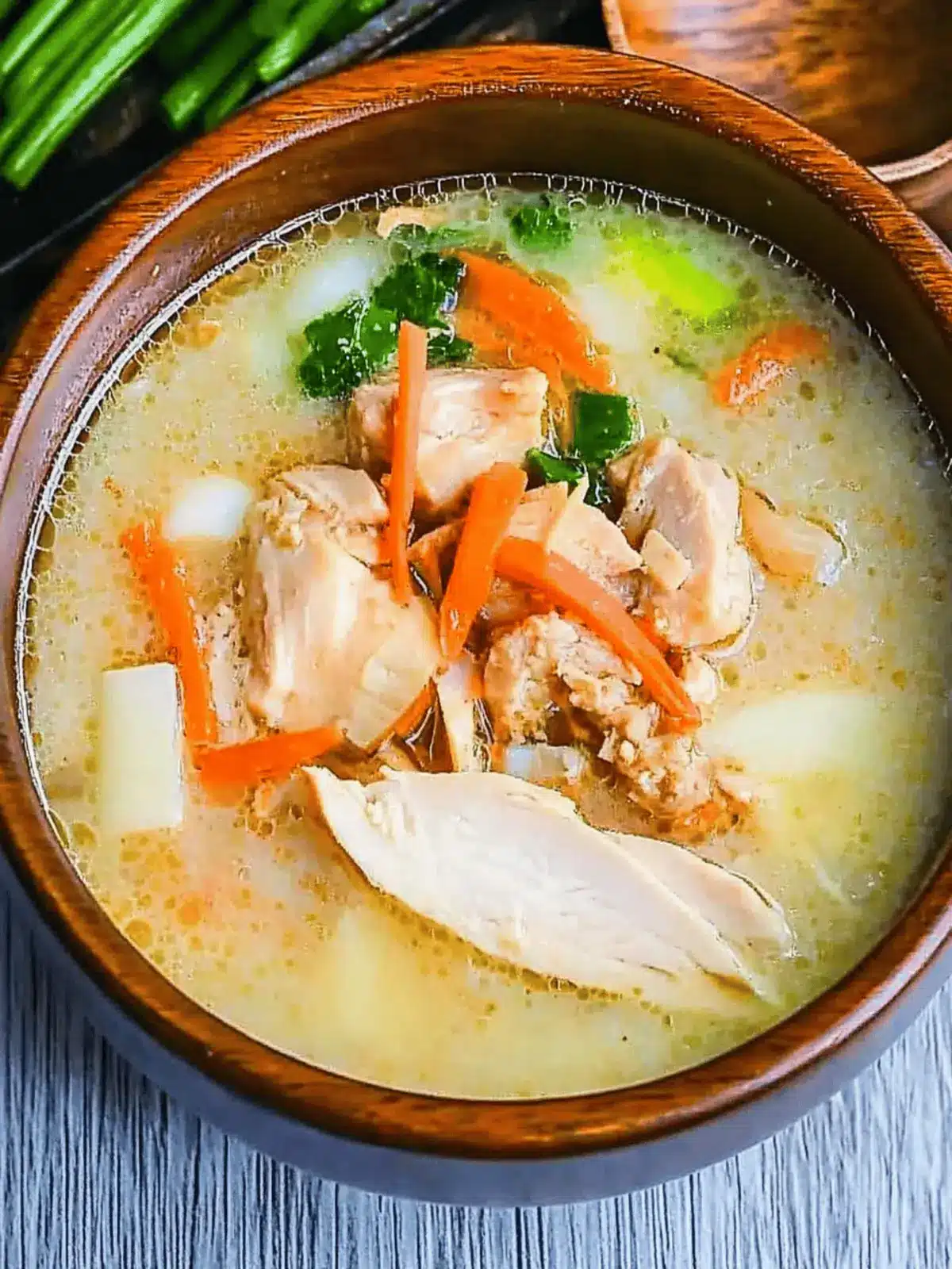 Chicken Miso Soup (Torijiru)