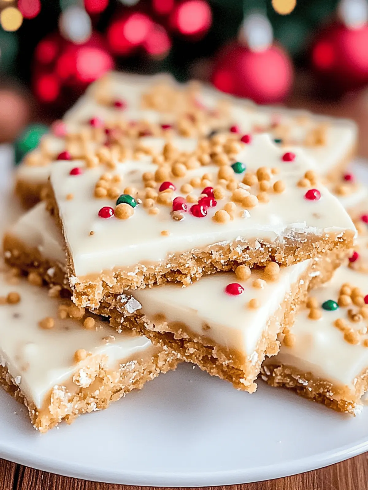 Delicious White Chocolate Christmas Crack for Festive Fun 2 White Chocolate Christmas Crack