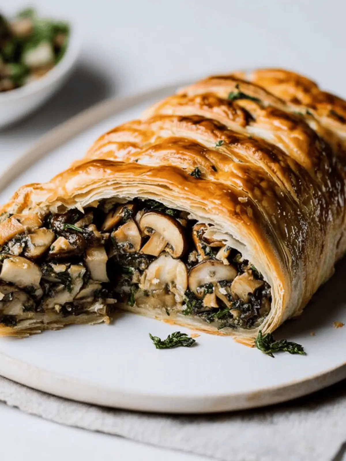 Vegan Mushroom Wellington