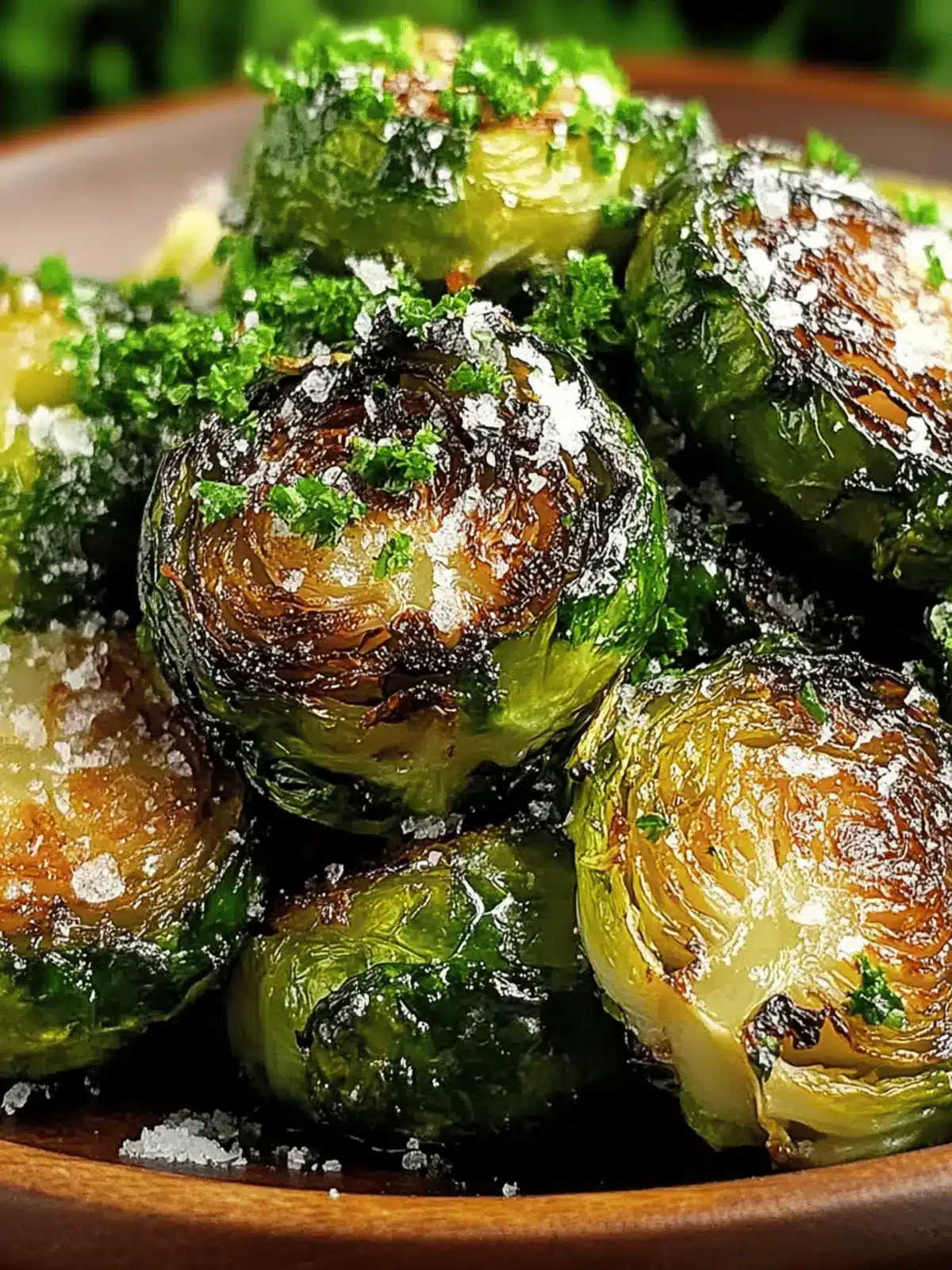Crispy Garlic Butter Roasted Brussels Sprouts You’ll Love Today 2 Crispy Garlic Butter Roasted Brussels Sprouts